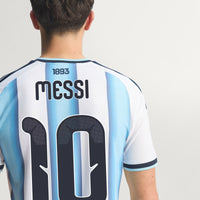 Adidas Argentina 26 Home Messi Authentic Jersey Player