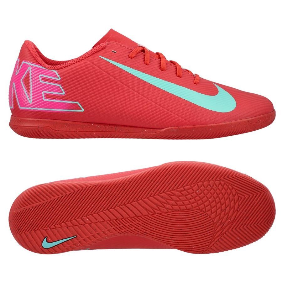 Nike Mercurial Vapor 16 Club IC Mad Energy – Ember Glow/Aurora Green