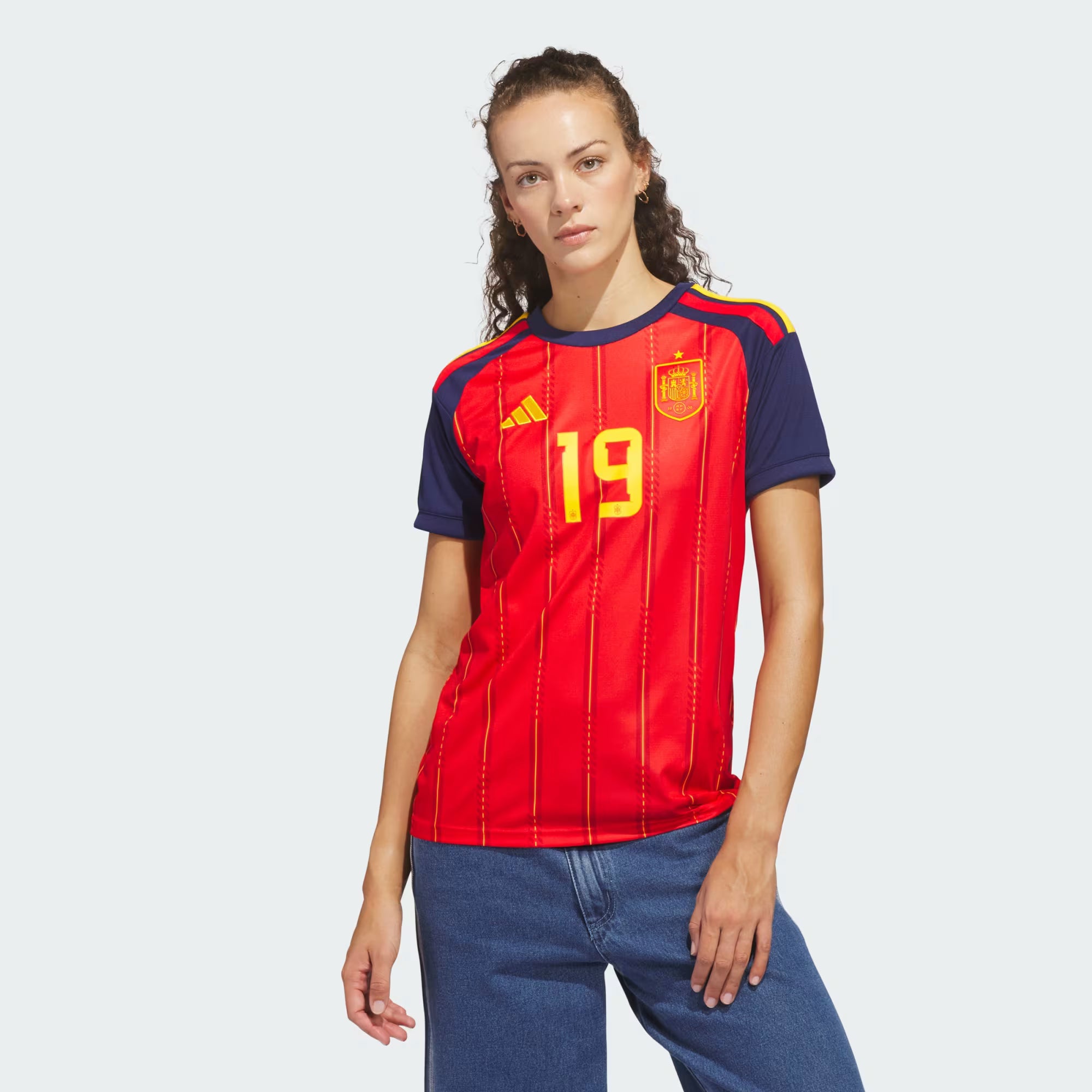 Adidas Spain 26 Home Authentic Yamal Jersey Fan Woman