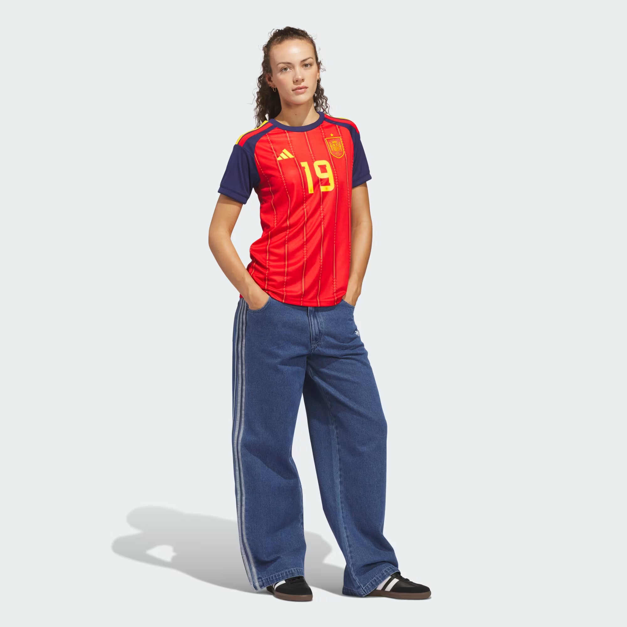 Adidas Spain 26 Home Authentic Yamal Jersey Fan Woman