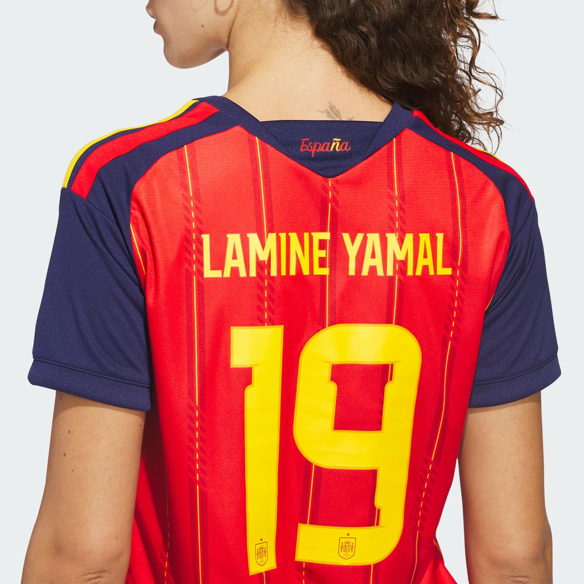 Adidas Spain 26 Home Authentic Yamal Jersey Fan Woman