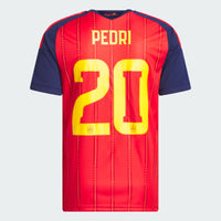 Adidas Spain 26 Home Authentic Pedri Jersey Fan