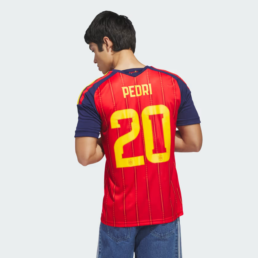 Adidas Spain 26 Home Authentic Pedri Jersey Fan