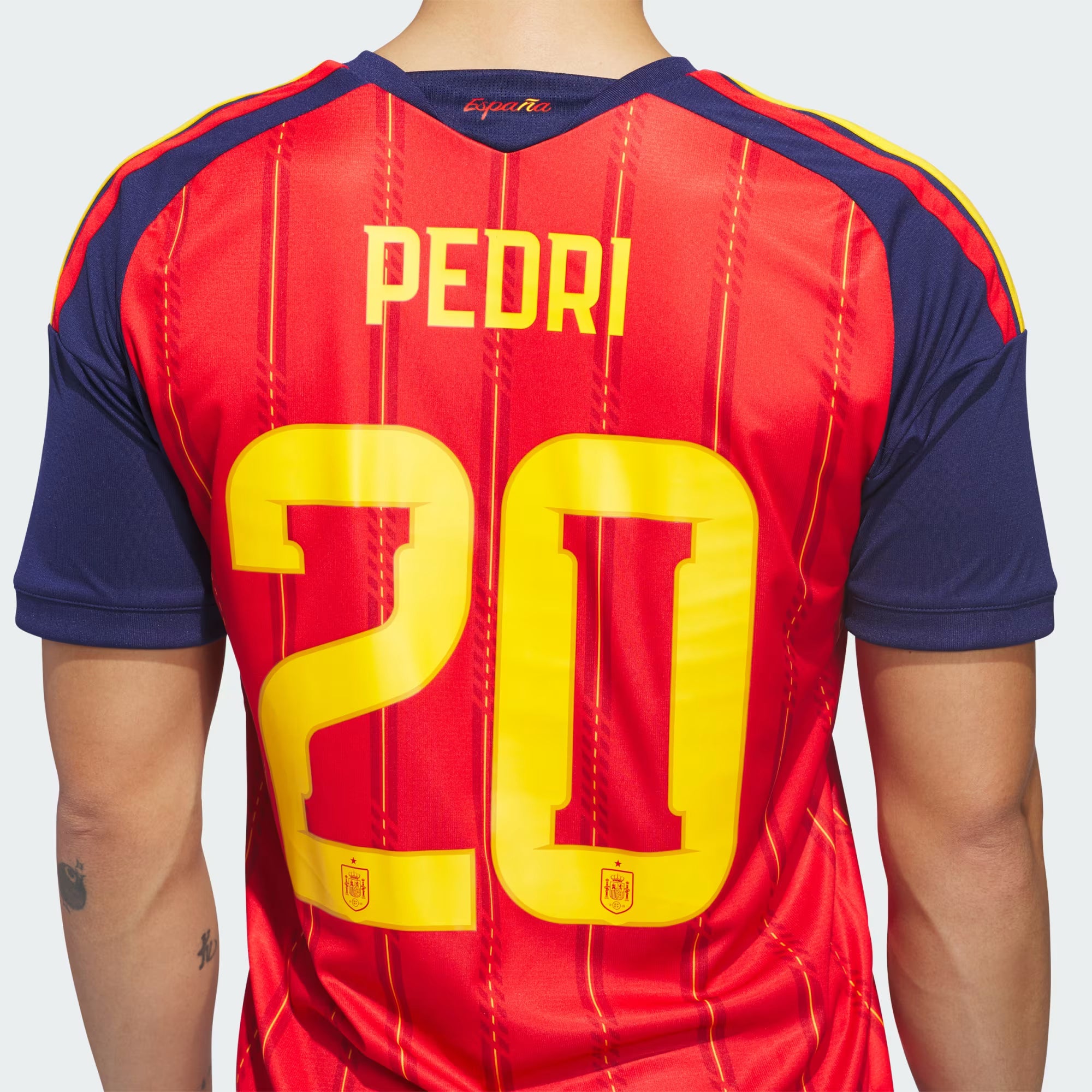 Adidas Spain 26 Home Authentic Pedri Jersey Fan