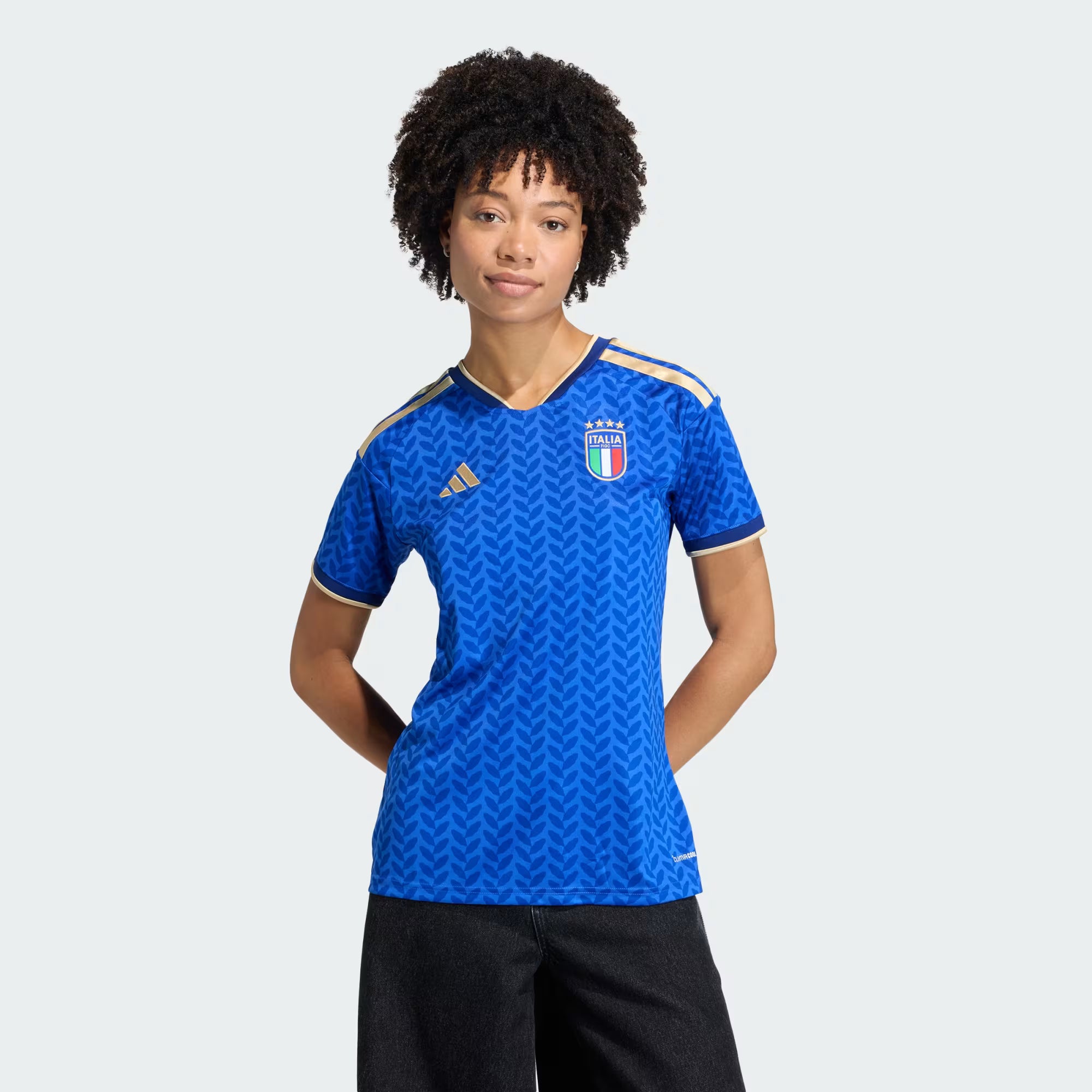 Adidas Italy 26 Home Authentic Jersey Fan Woman