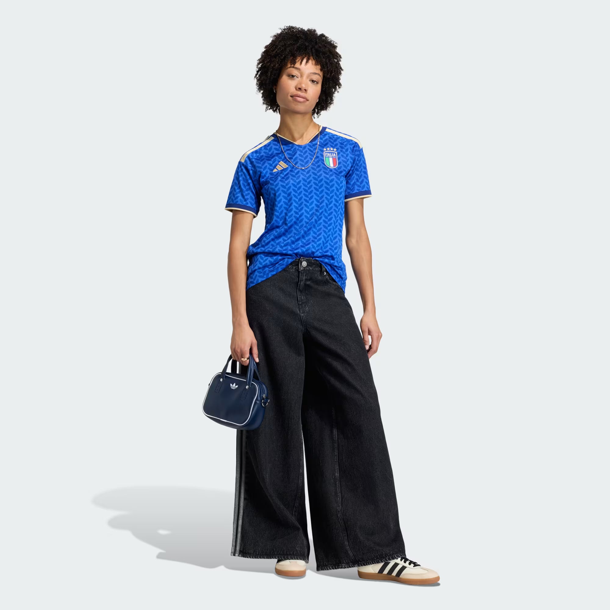 Adidas Italy 26 Home Authentic Jersey Fan Woman
