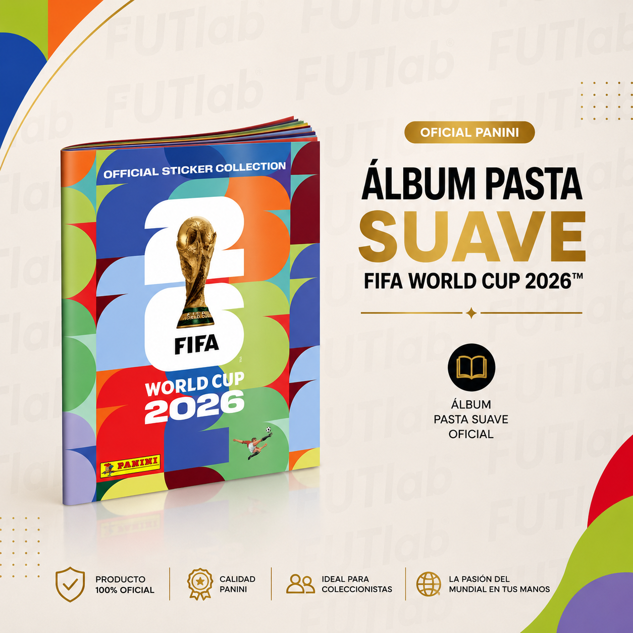 ALBUM PASTA SUAVE MUNDIAL PANINI 26